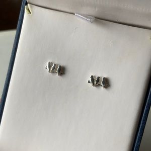 Sterling Silver Birds on a Branch Earrings